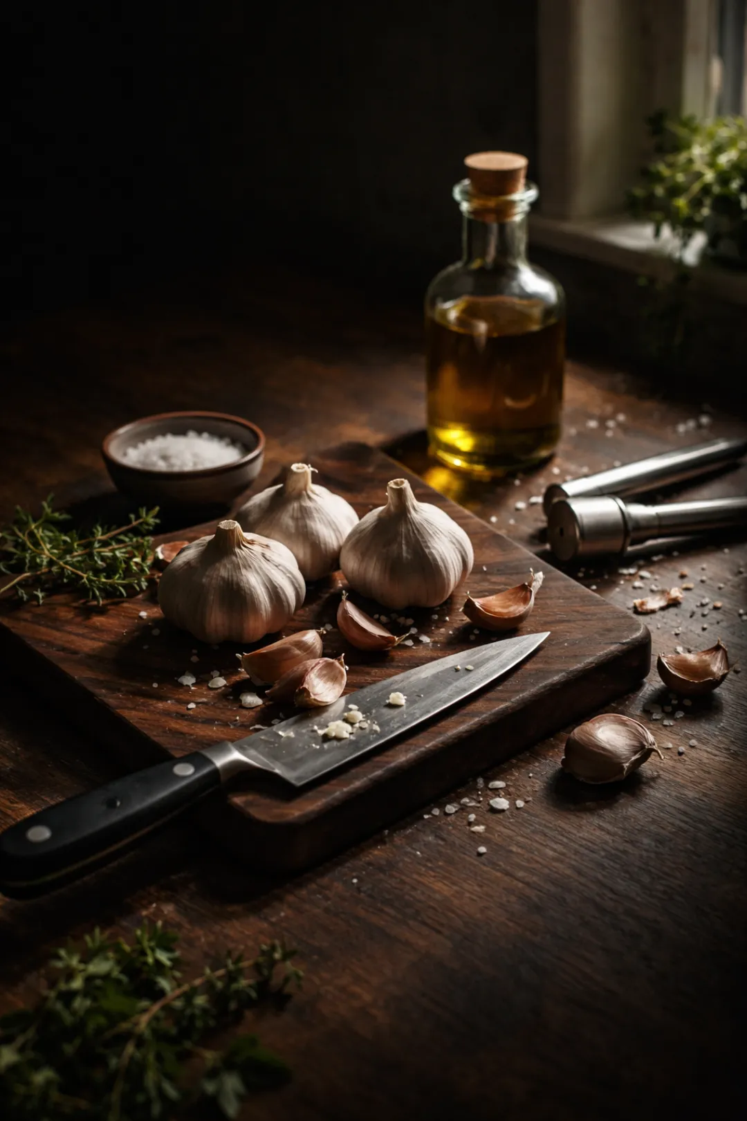 Garlic Shop Hero-Hintergrund