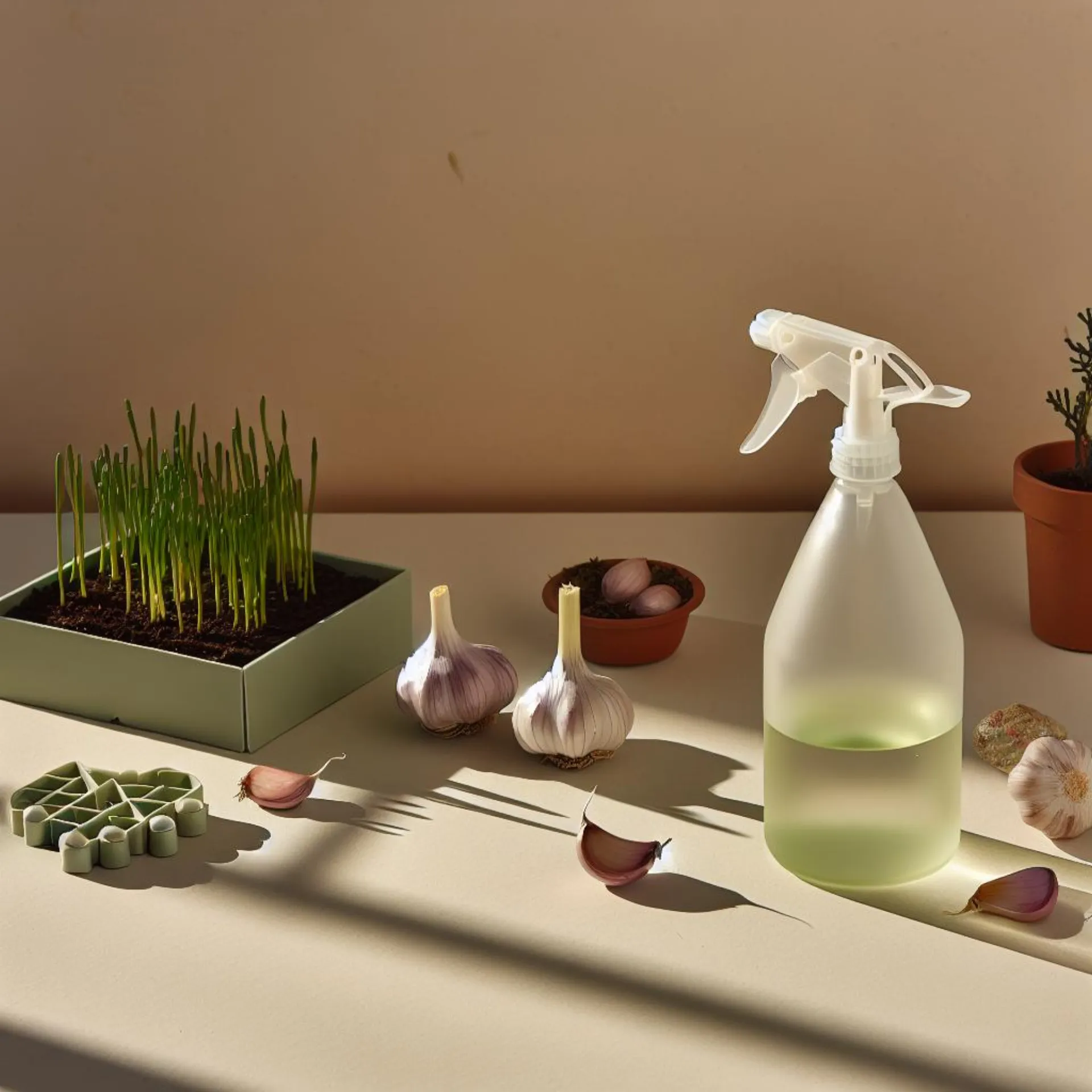 Avaliando Biopesticidas Derivados de Alho para Hortas Urbanas