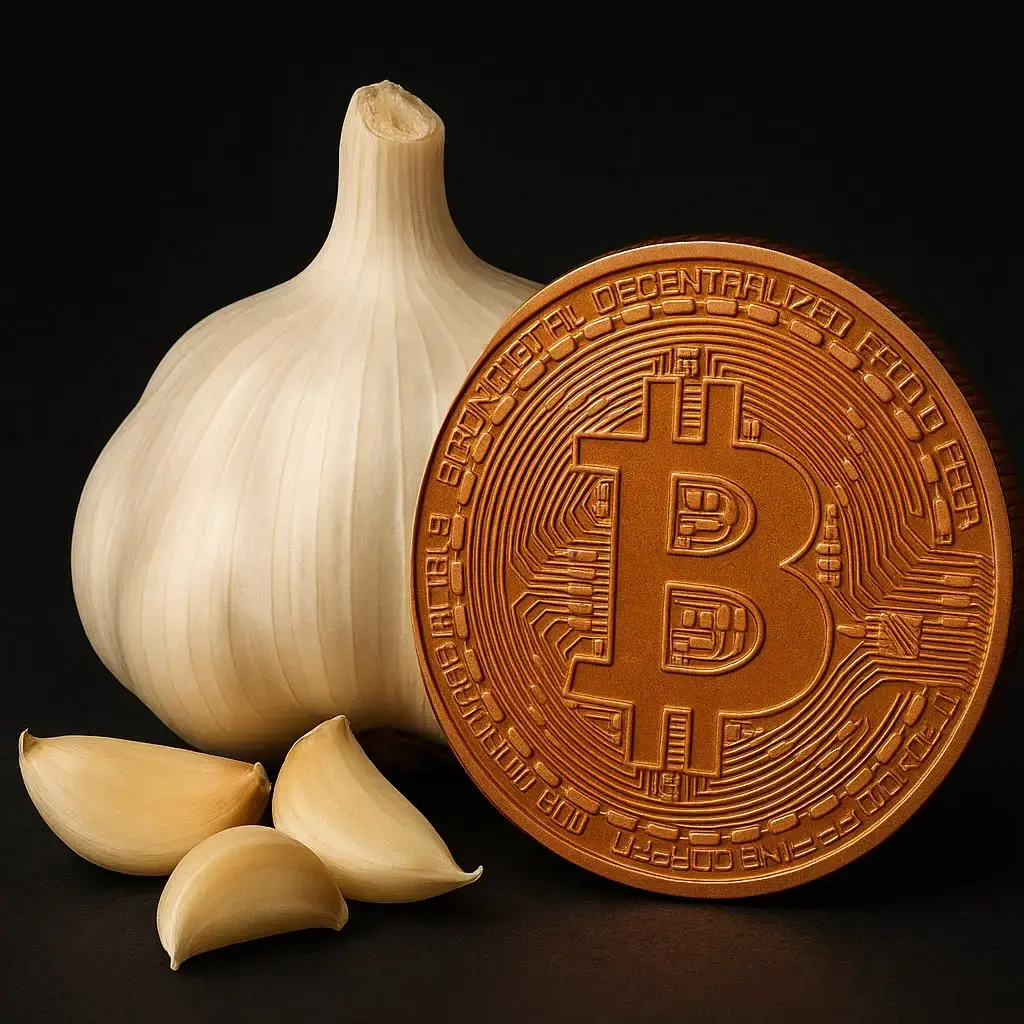 Knoblauch und Bitcoin: Was könnten sie möglicherweise gemeinsam haben?