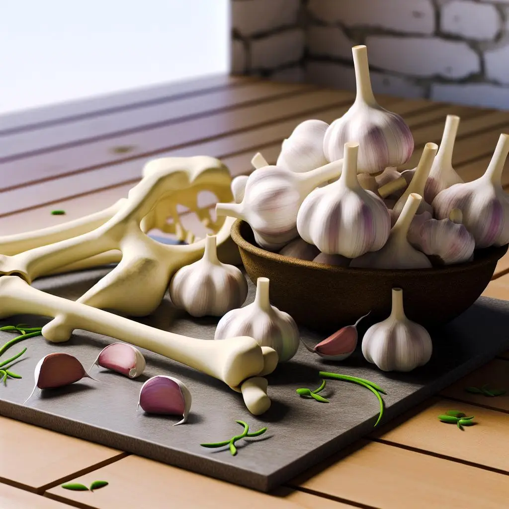 El sorprendente papel del ajo en la resistencia y densidad de los huesos