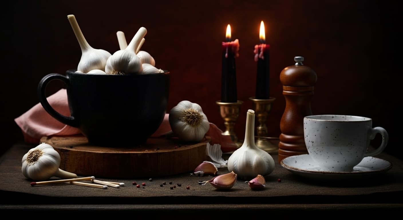 Wie Knoblauch mit Vampiren in Verbindung gebracht wurde