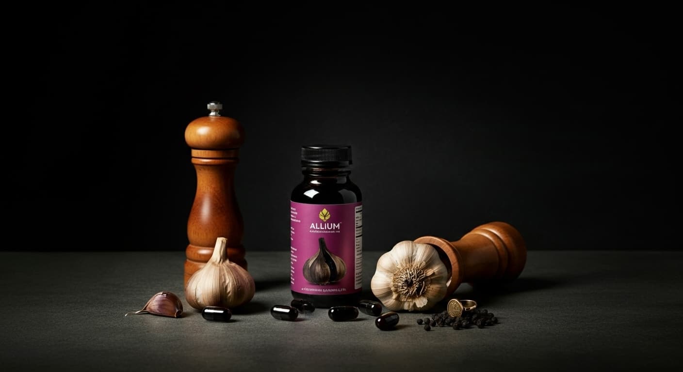 Conoce Allium: Ajo Negro Envejecido para la Vida Moderna