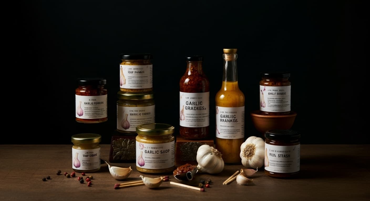 Unsere 7 liebsten Garlic Shop Produkte, nach Rang geordnet