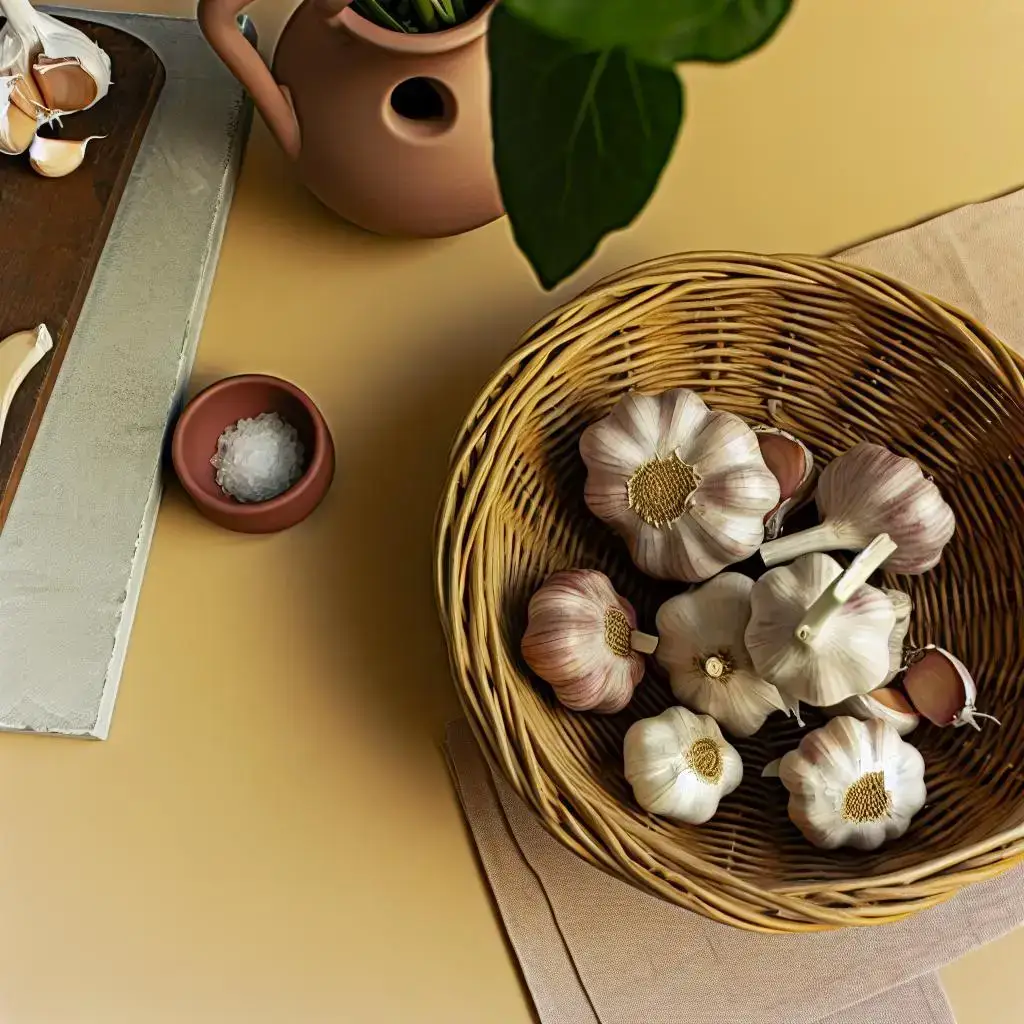 Von Knoblauch inspirierte Wohndekoration: Kulturelle Symbolik im Design