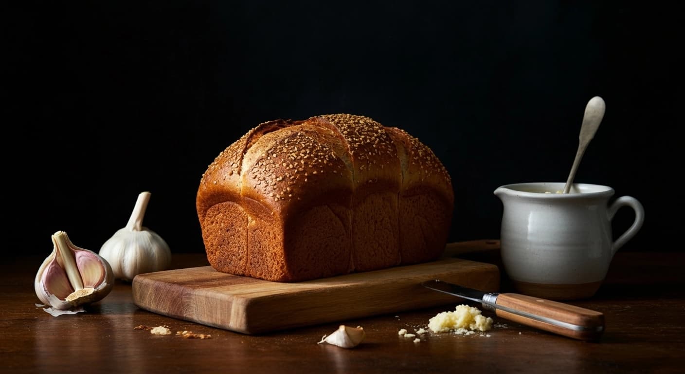 Röstknoblauchbrot: Eine Meisterklasse im Erreichen des strukturellen Versagens von Sauerteig durch Allium-Sättigung