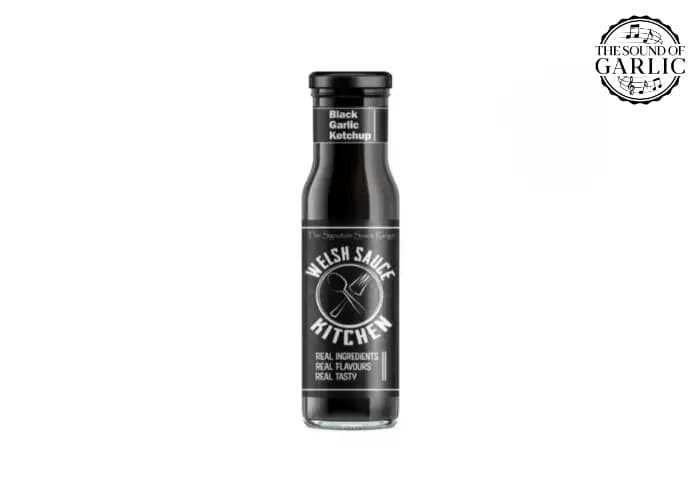 Schwarzer Knoblauchketchup