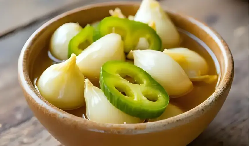 Деталь чесночного продукта