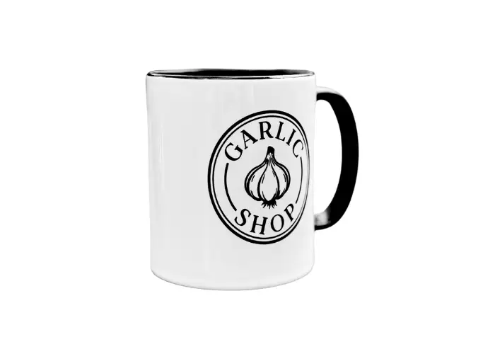 Taza de cerámica "Sound of Garlic"