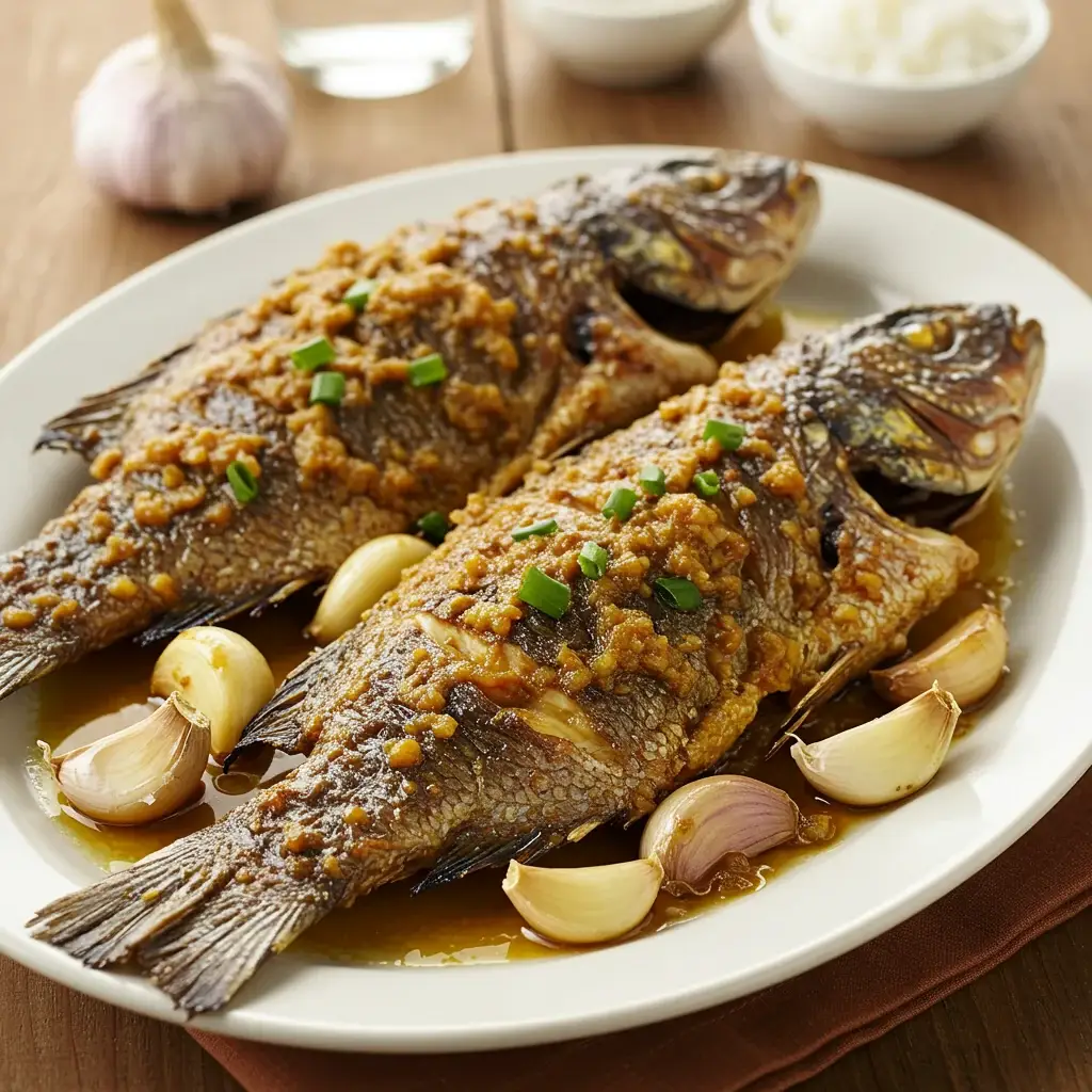 Вкус Абиджана: рыба-гриль для настоящего любителя чеснока