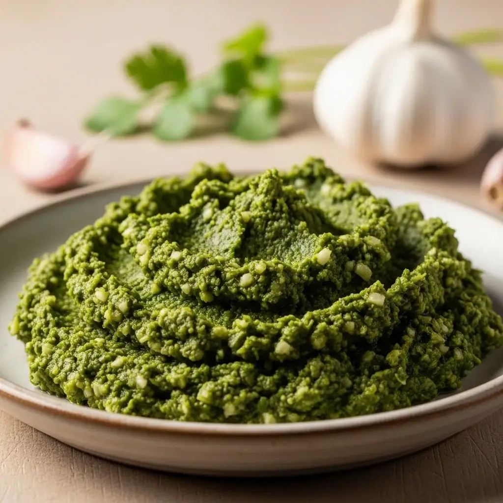 The Emerald Fire of the Caucasus: Georgian Green Ajika