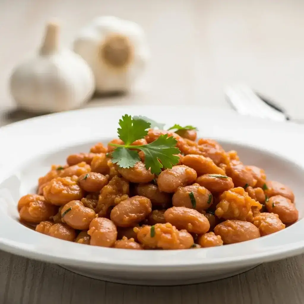 Aus den Feldern von Ica: Perus cremiger Knoblauch & Limabohneneintopf (Guiso de Pallares)