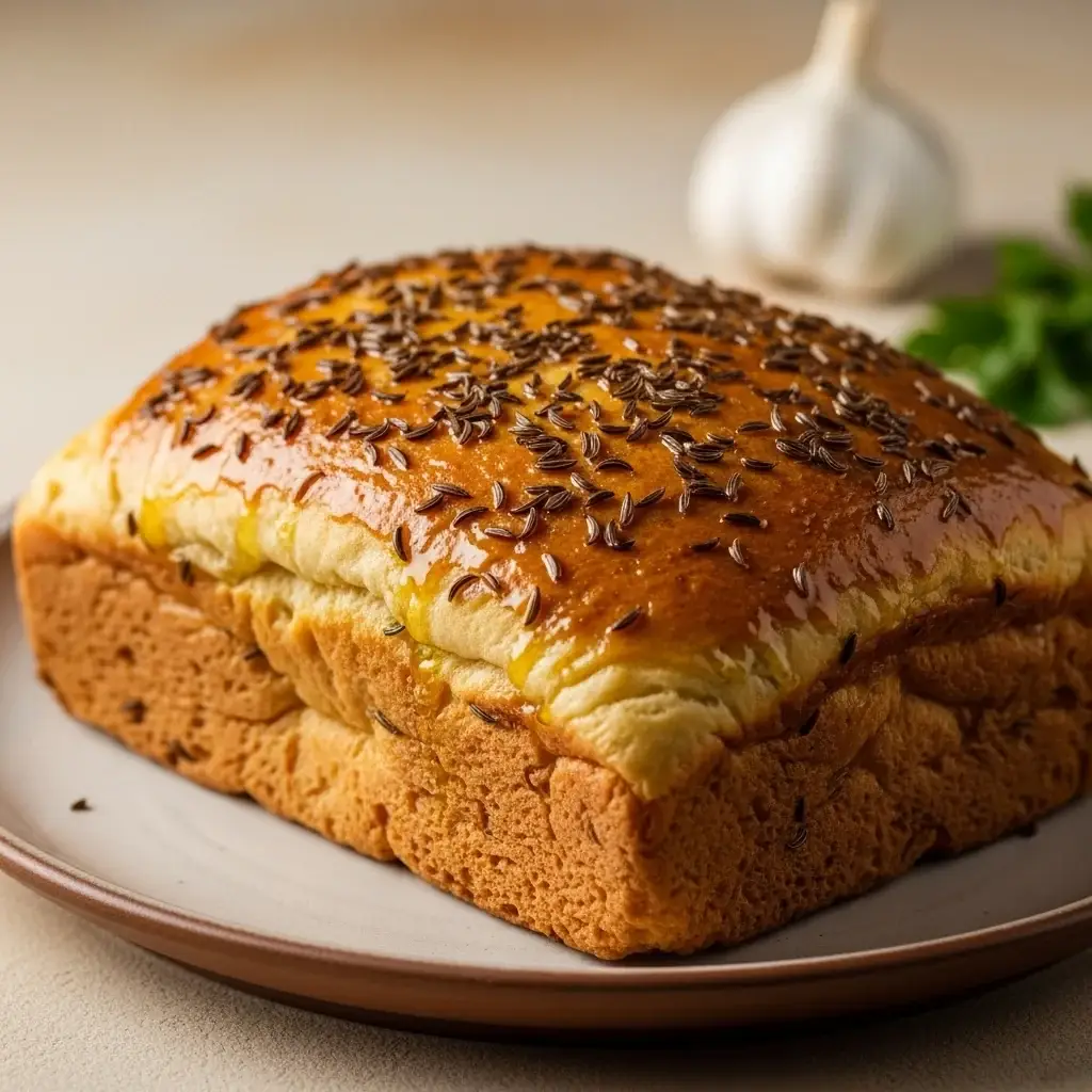 Un délice savoureux slovaque : le gâteau à l'ail levé par excellence (Cesnakový Kysnutý Koláč)
