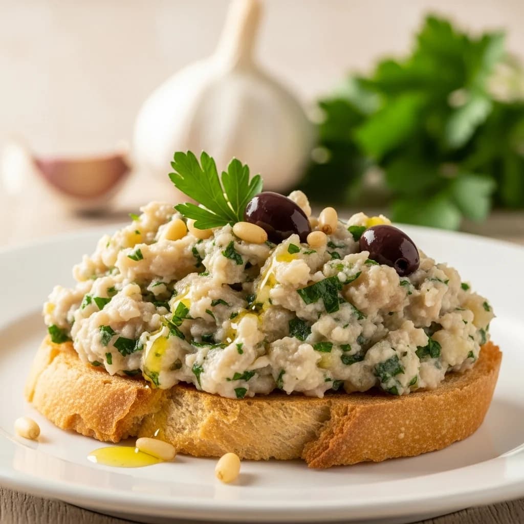 Une légende ligure : Stockfish rustique & Purée d'ail (Brandacujun)
