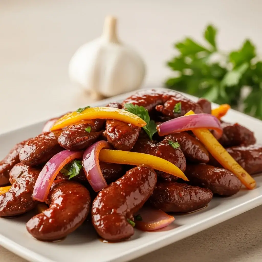 Das Ruas de Lima: Um Negrito & Rim salteado com alho (Riñones Saltado)