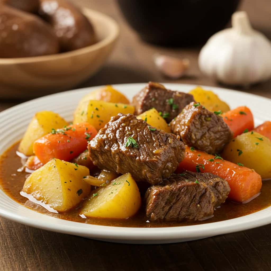 Um gostinho de Veld: alho da Namíbia Potjiekos