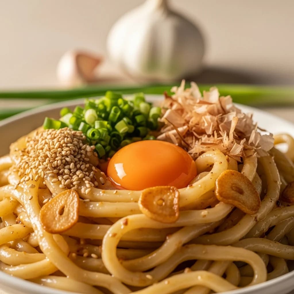 Noodle Nirvana: японская кухня Quick & Удон со сливочно-чесночным маслом