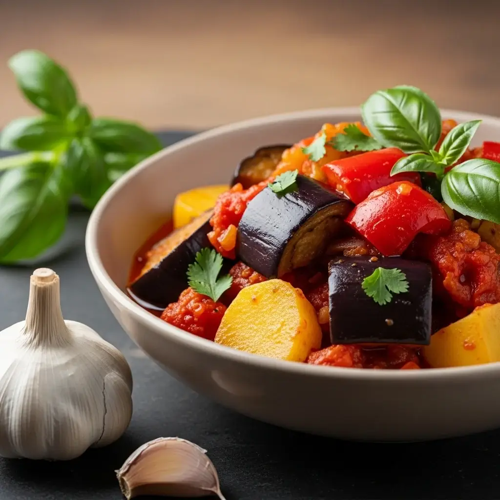 Um jardim de sabores: o glorioso Ajapsandali da Geórgia