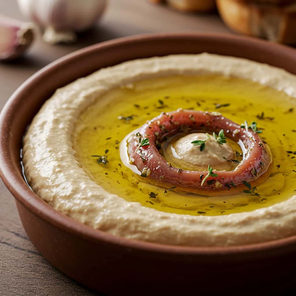 Bagna Càuda: lendário alho quente e alho picante do Piemonte Molho de anchova