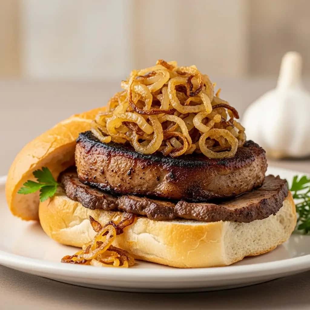 Um gostinho do mercado: "Gypsy Roast" com alho da Eslováquia (Cigánska Pečienka)