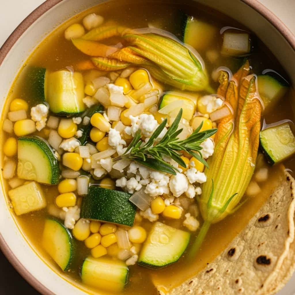 Un avant-goût du champ de maïs : la réconfortante Sopa de Milpa du Mexique
