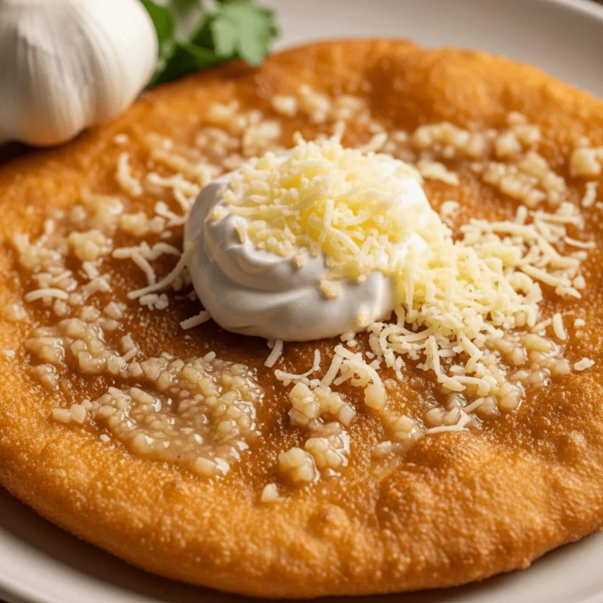 La célèbre cuisine de rue de Budapest : les lángos à l'ail ultimes