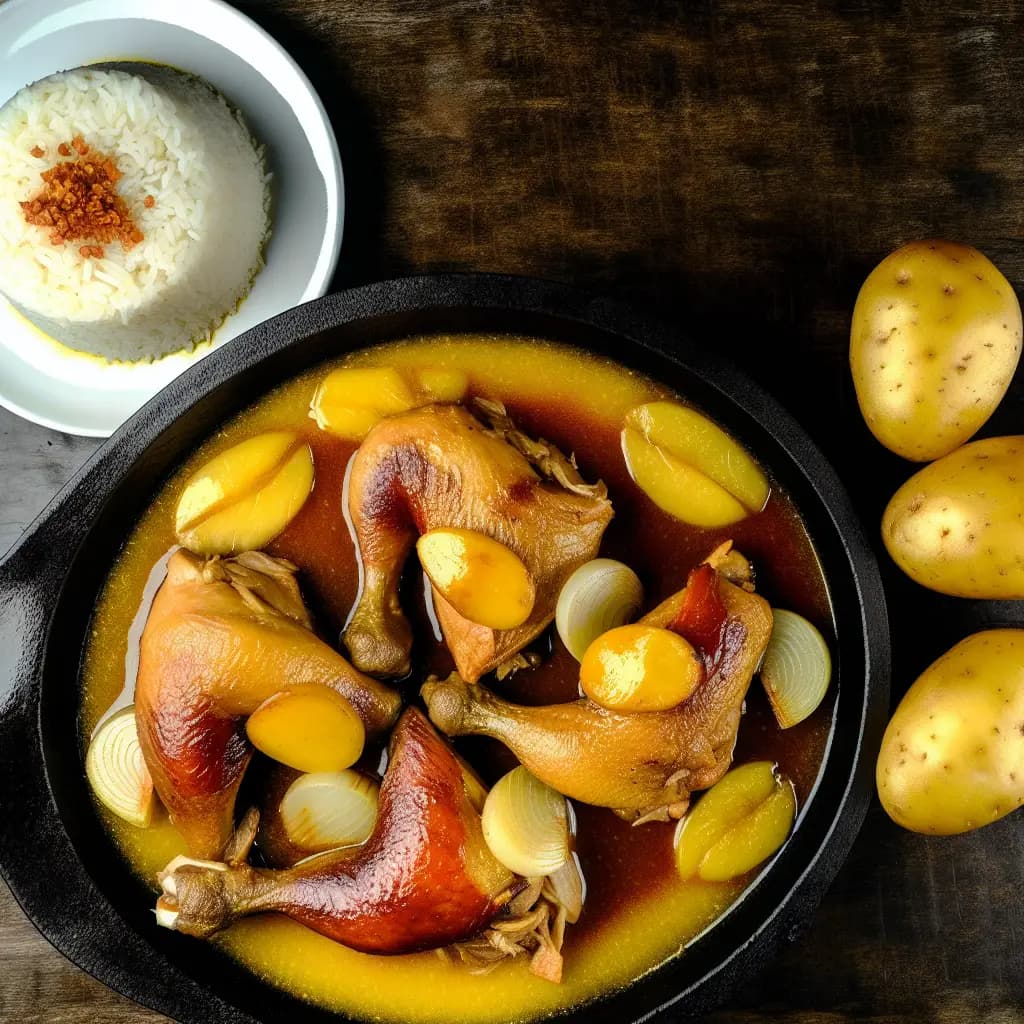 Перуанский вариант классики: курица с чесноком и чили (Pollo al Ajillo)