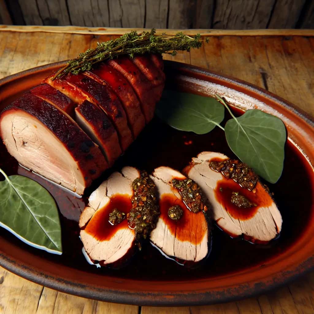 A Taste of the Old World: Mexico's Fragrant Maguey-Wrapped Pork Loin (Lomo de Cerdo en Penca de Maguey)
