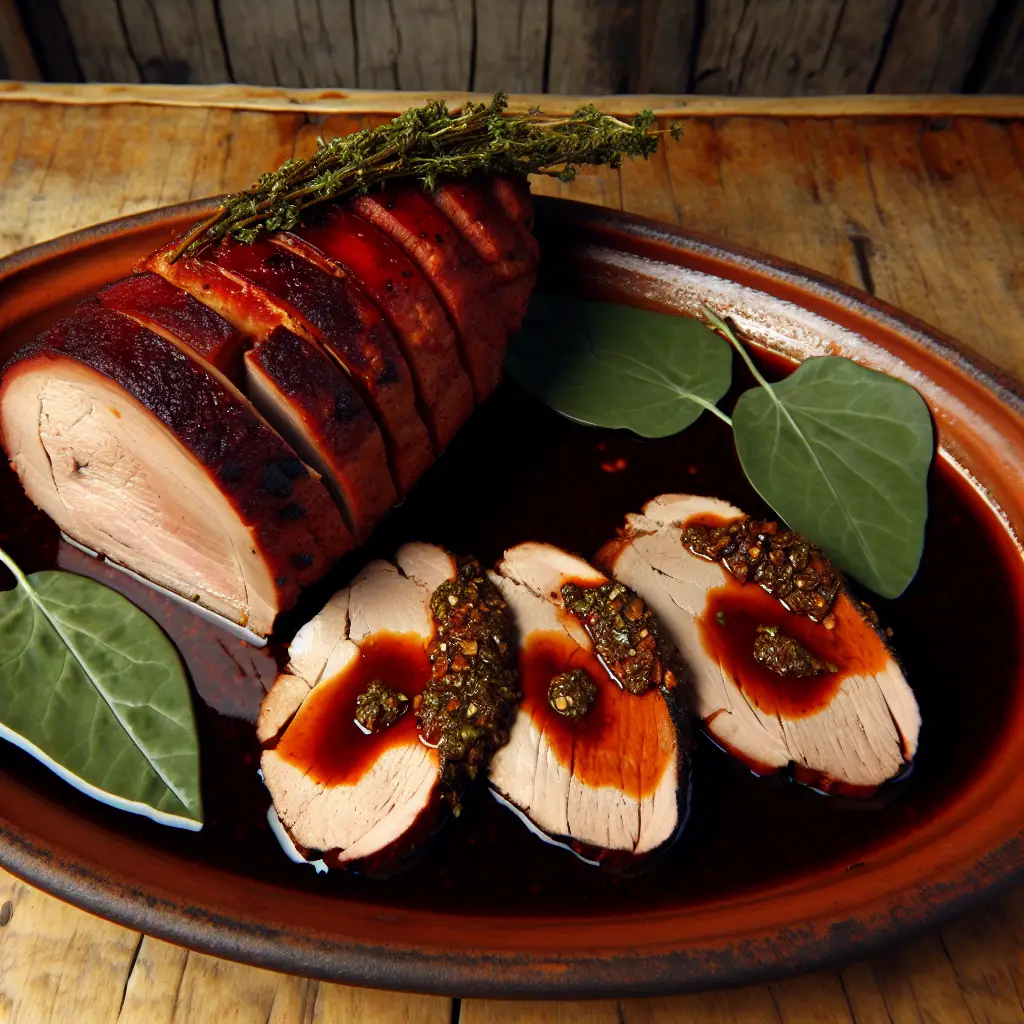 A Taste of the Old World: Mexico's Fragrant Maguey-Wrapped Pork Loin (Lomo de Cerdo en Penca de Maguey)