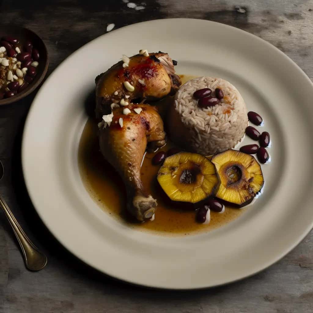 Belizean Garlic-Kissed Stew Chicken: A Taste of the Caribbean Sun!