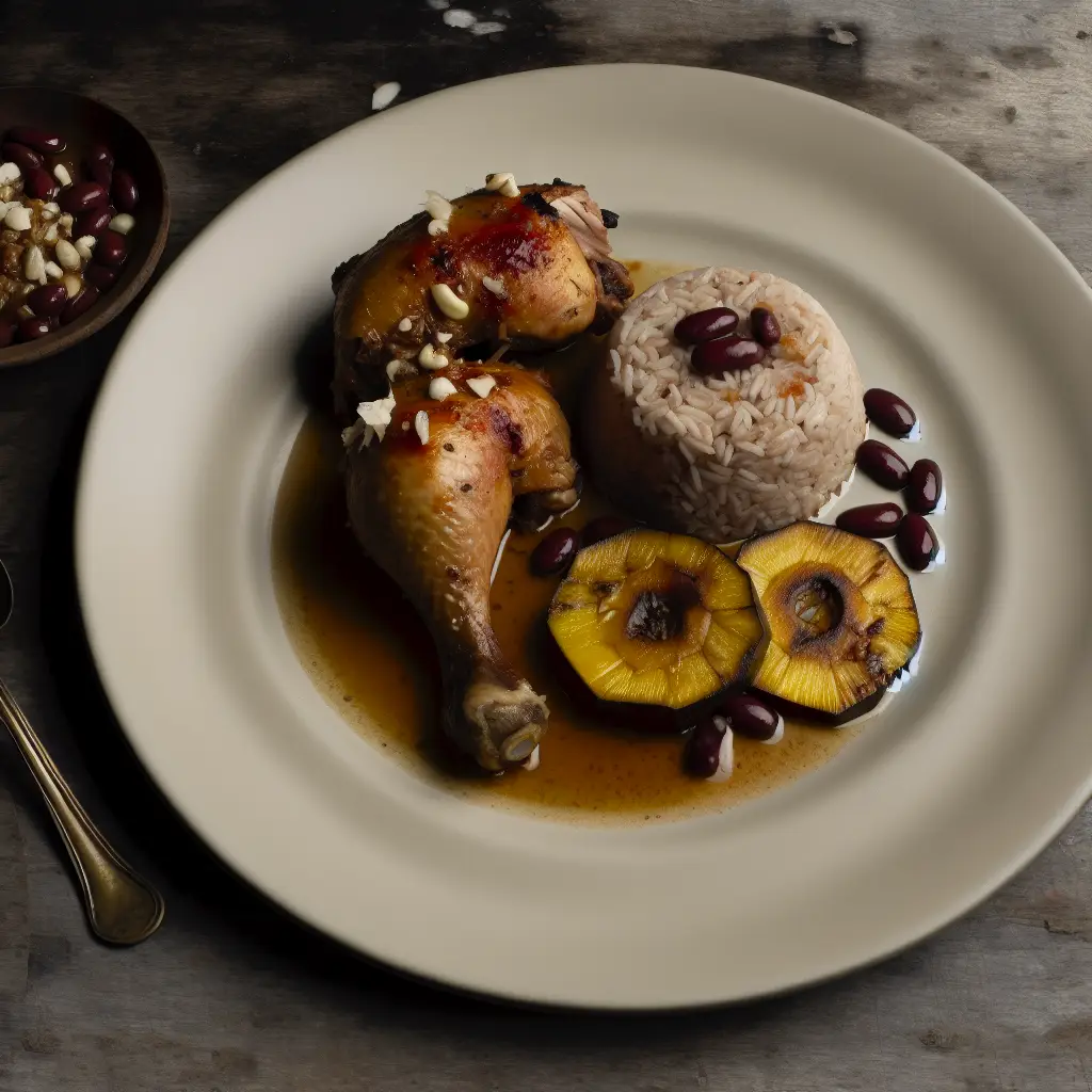 Pollo guisado beliceño con ajo: ¡el sabor del sol caribeño!