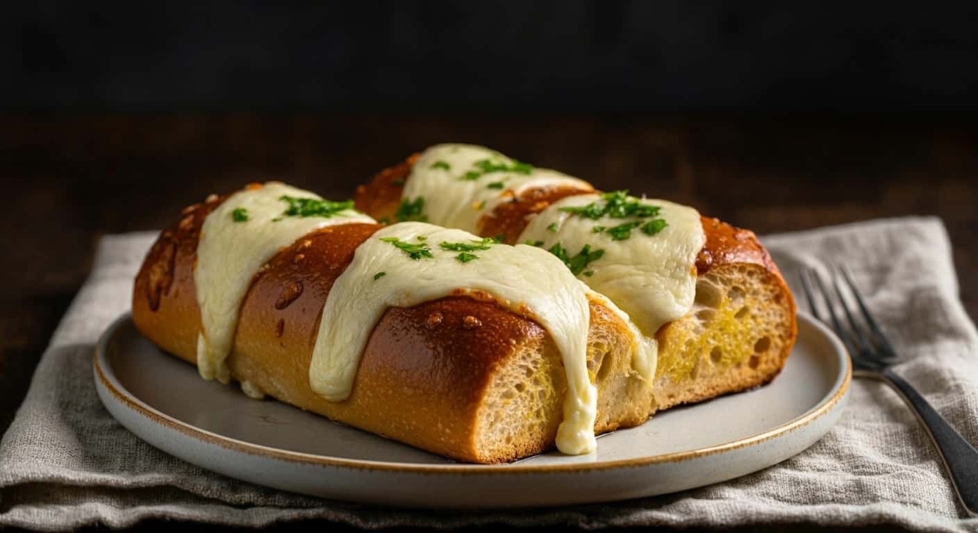 Brazilian Churrasco Staple Creamy Cheesy Garlic Bread Pao De Alho