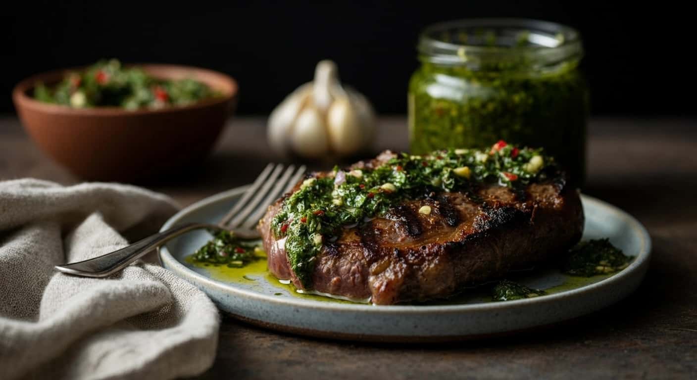 Receita de Chimichurri Clássico: O Segredo para uma Noite de Bife Inesquecível