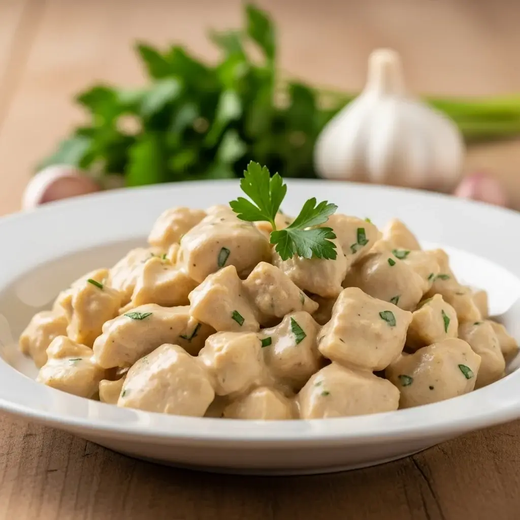 A Weeknight Wonder: Slovakia's Creamy Garlic Chicken Sauté (Kuracie Soté na Cesnaku)