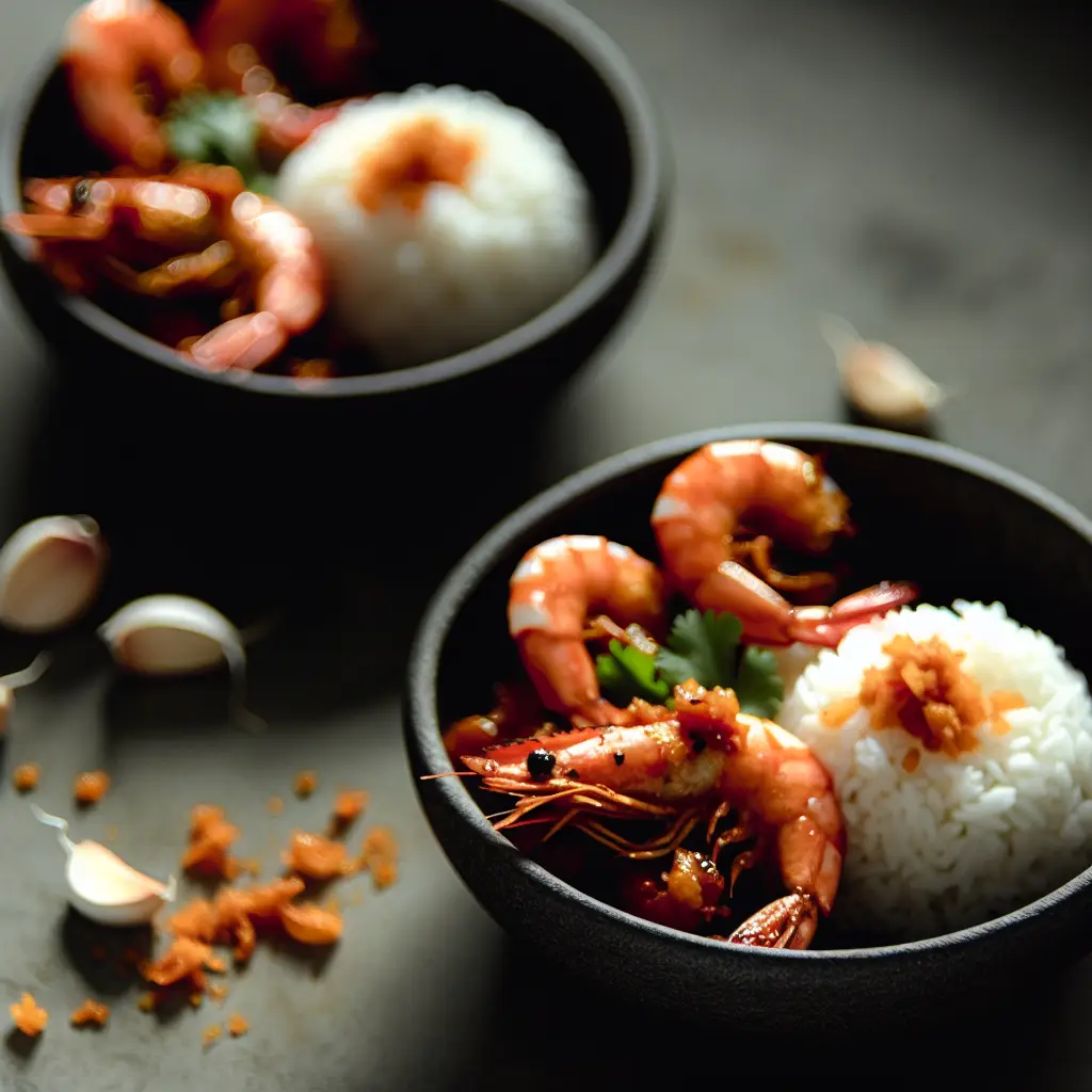 Camarones Al Ajillo Ardiente Con Tamarindo Zing