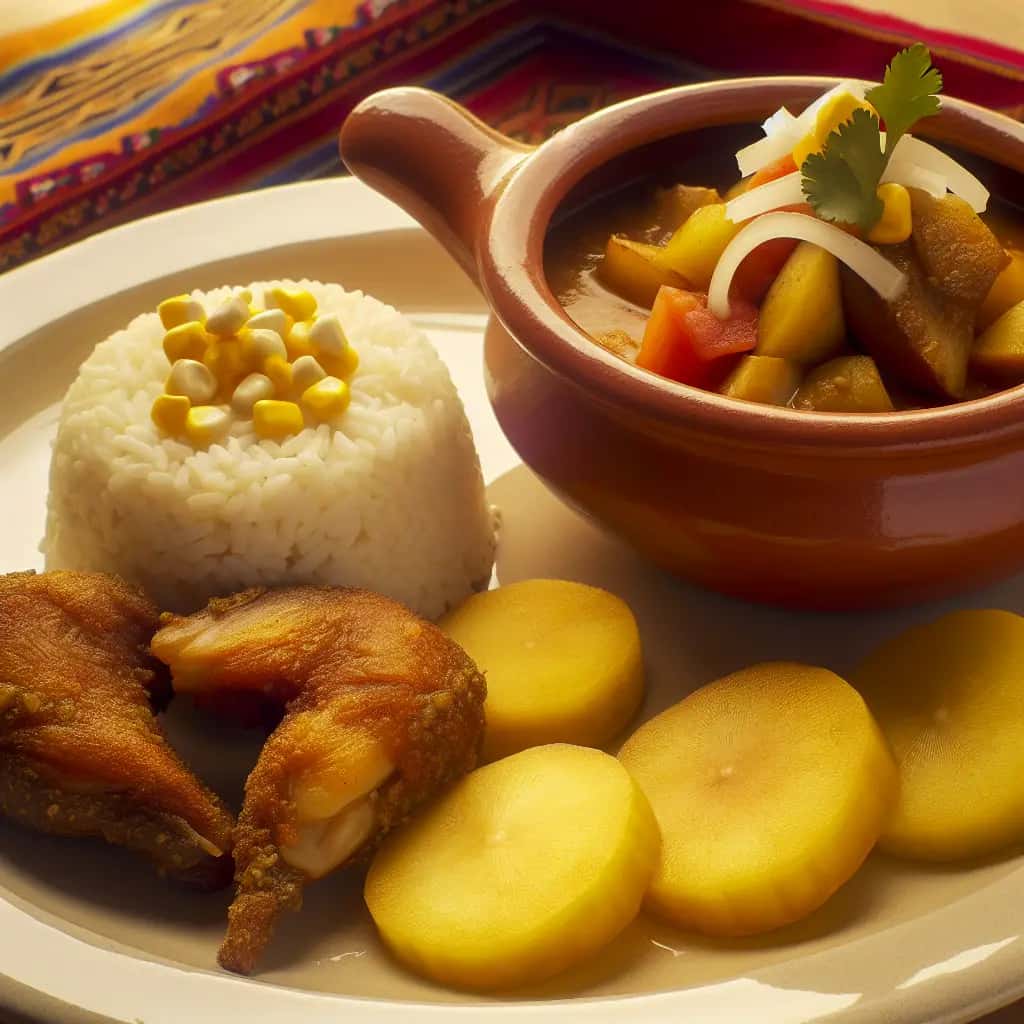 Dos Andes: uma aventura ousada e desafiadora. Porquinho-da-índia frito com alho (Cuy al Ajillo)