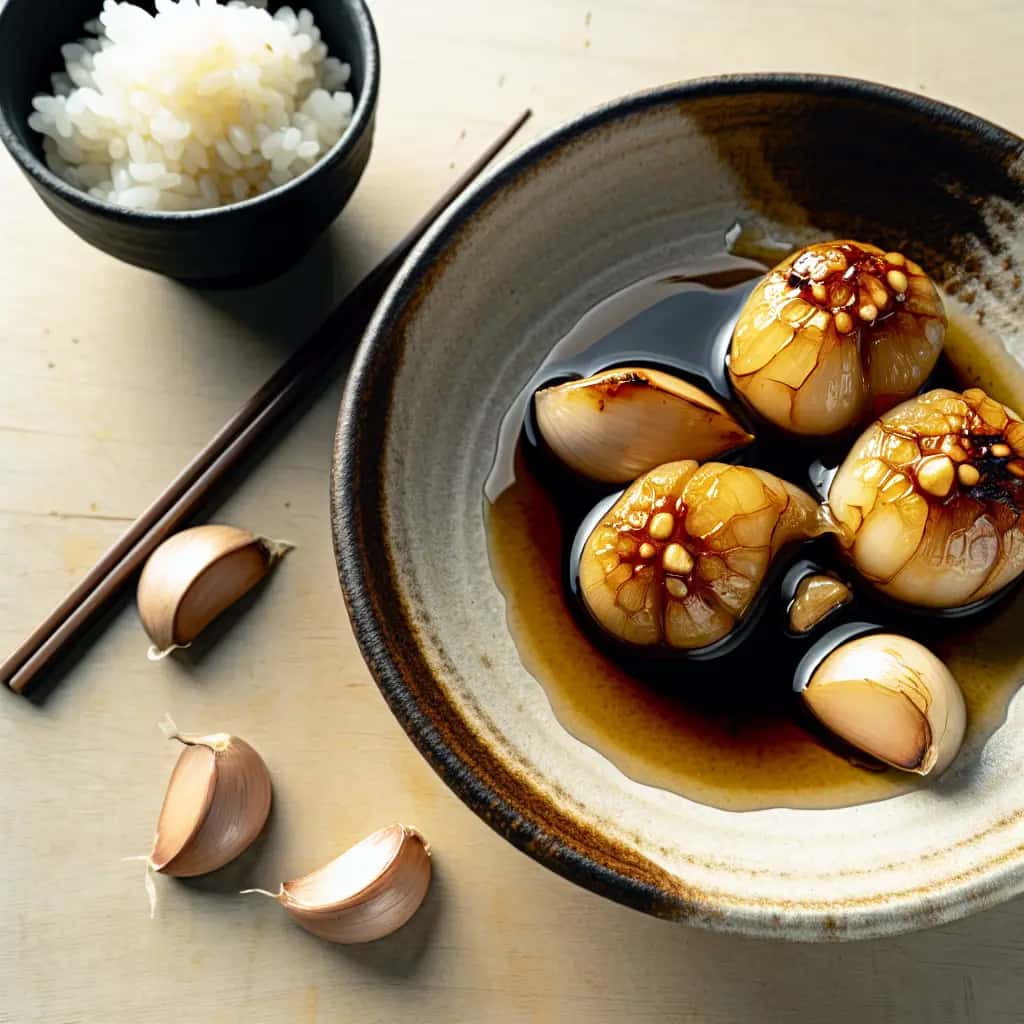 Do Izakaya para a sua cozinha: alho refogado com missô embalado com Umami