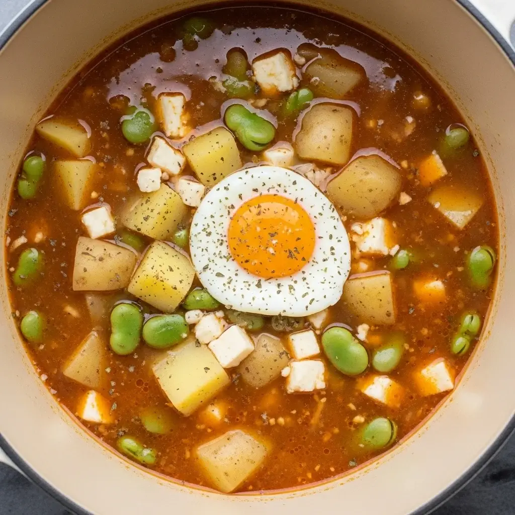 Андские объятия в миске: успокаивающий перуанский чеснок и amp; Яичный суп (Чупе де Уэво)