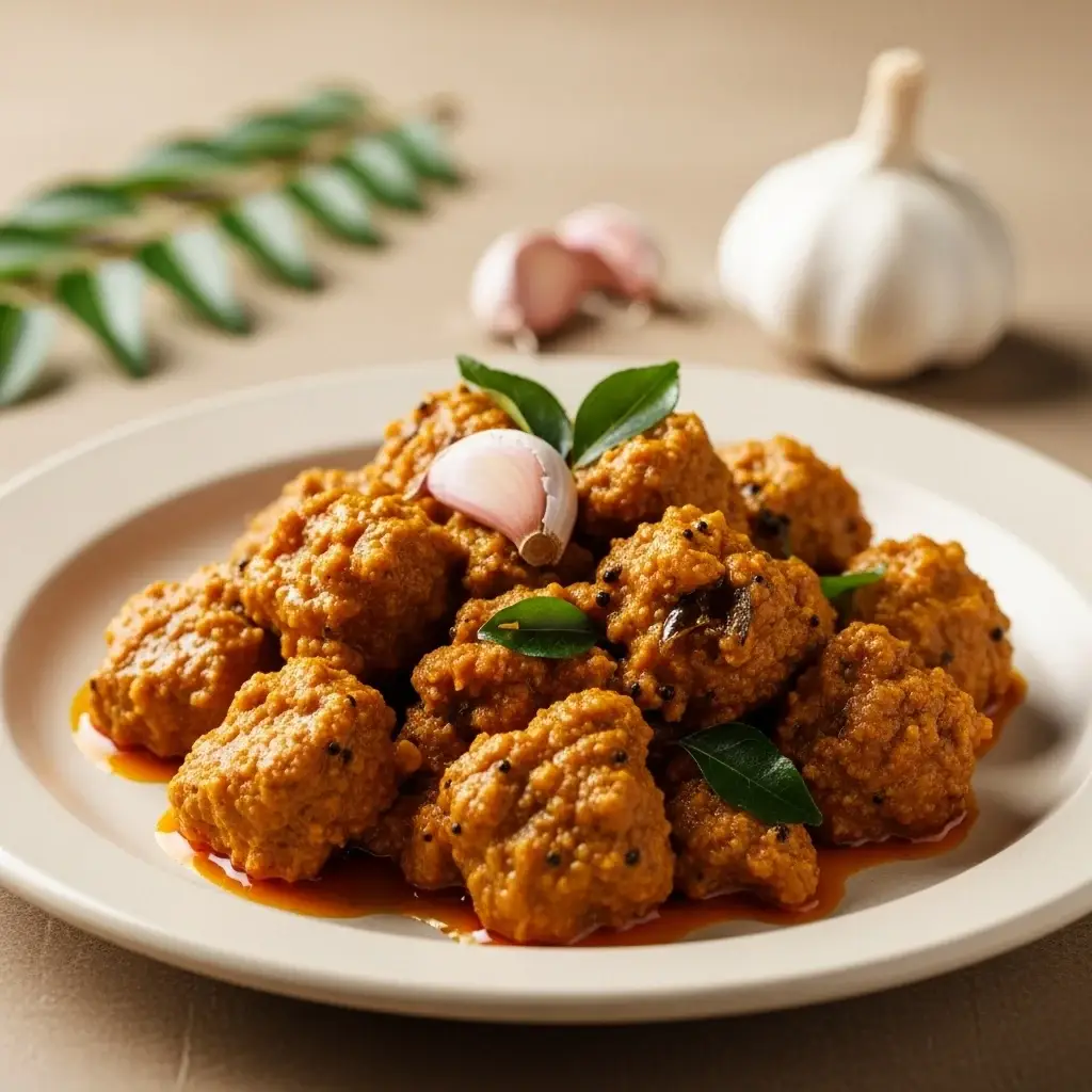 Insel der Aromen: Sri Lankas cremiges Kokos-Knoblauch-Curry (Sudulunu Maluwa)