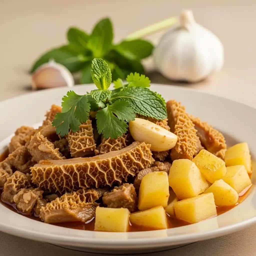 Das Ruas de Lima: Uma Farta Tripa Peruana & Ensopado de Alho (Cau-Cau)