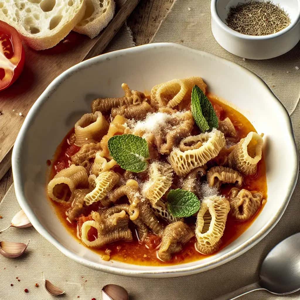 Roman Rhapsody: Garlicky Tripe Stew