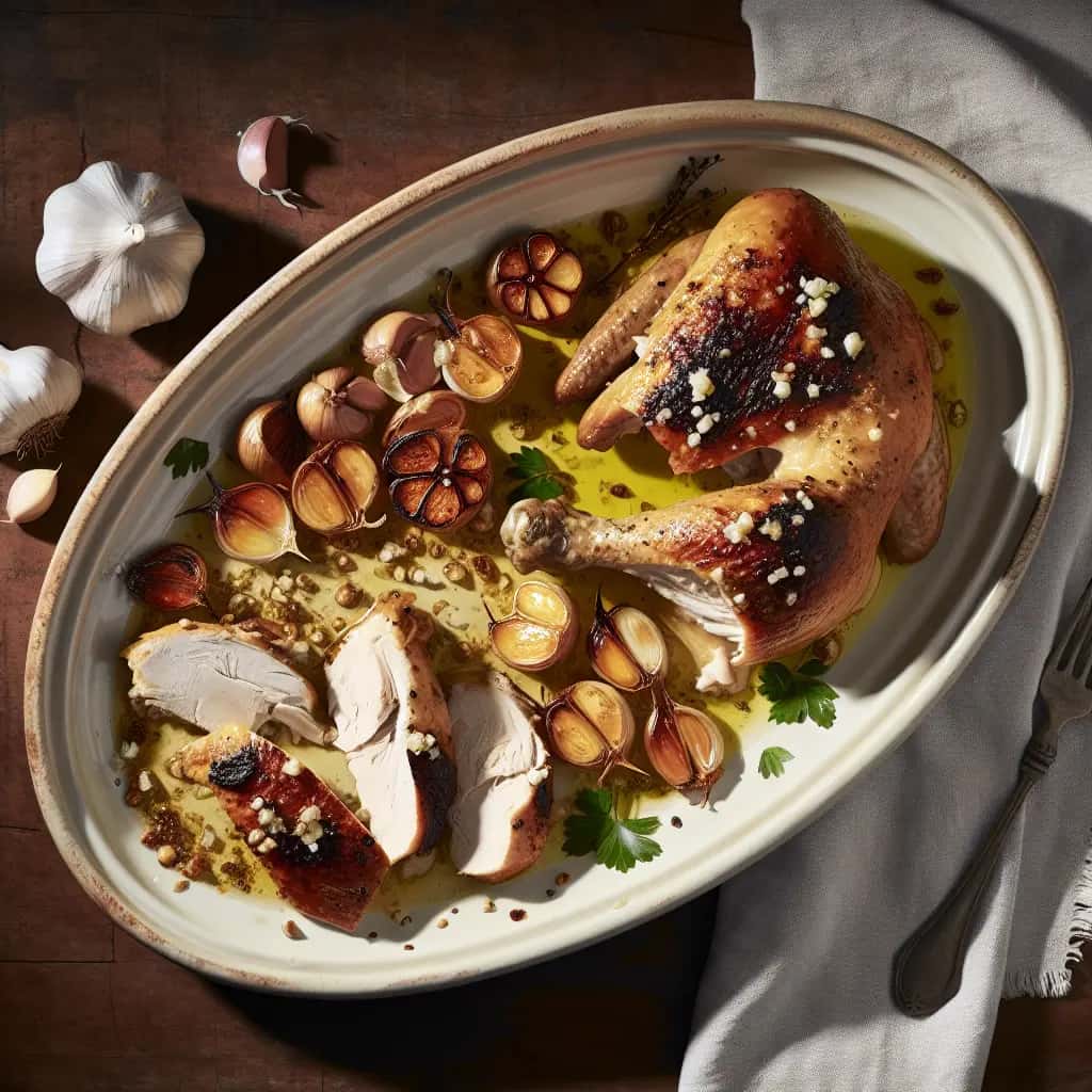 The Ultimate 40-Clove Garlic Chicken: Aromatic & Hearty