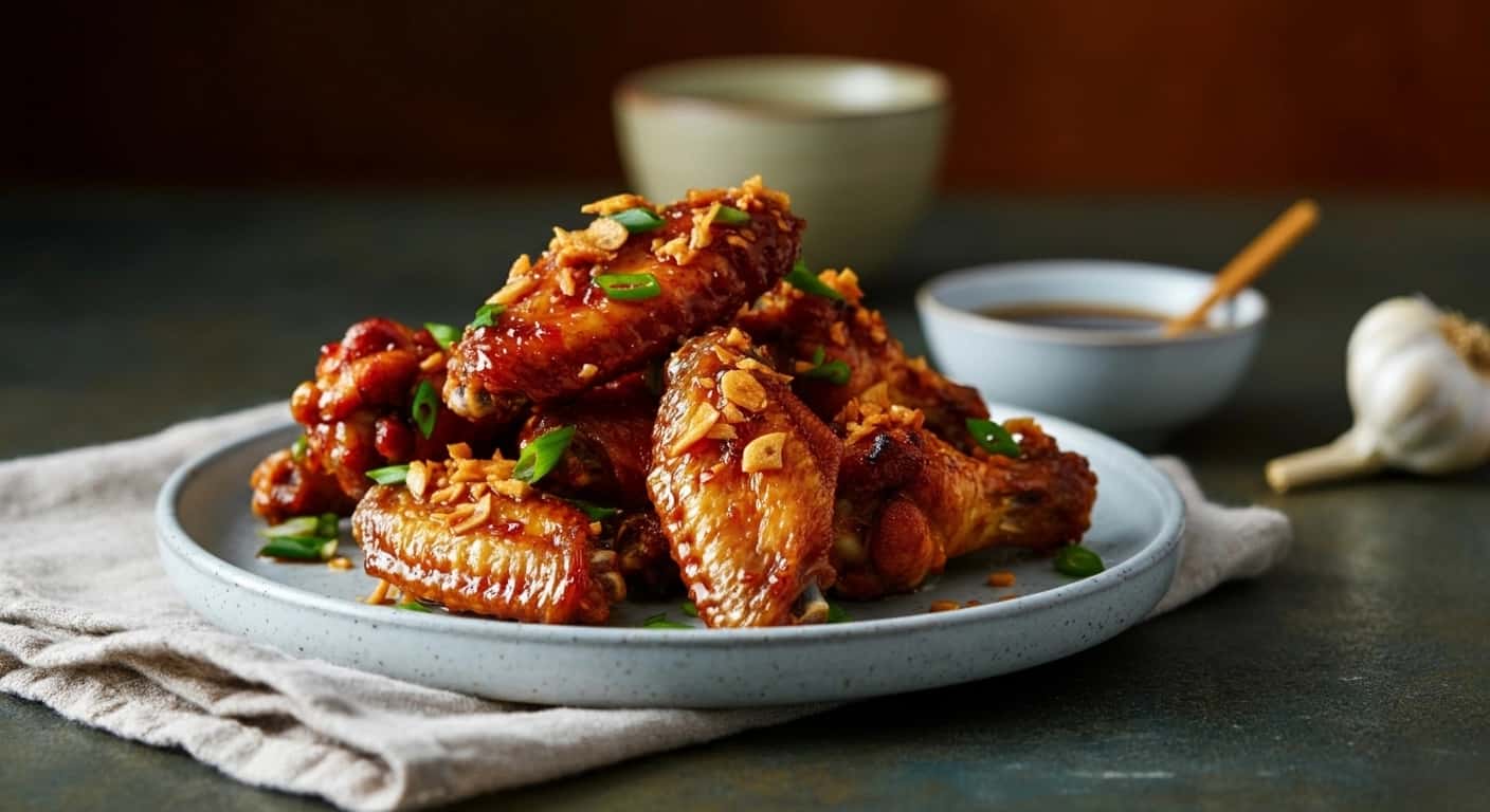 Asas de Frango Inesquecíveis com Molho de Peixe Vietnamita (Cánh Gà Chiên Nước Mắm)